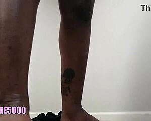 curvy ebony housewife shakes her huge ass homemade