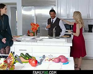 Stepfamily thanksgiving orgy bangs aften opal alix lynx hardcore