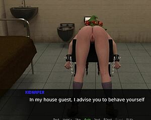 Redhead Witch Squirts Anal Toy Gaping Frenzy