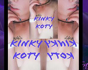 kinky petite blonde koty deepthroats cock like a pro