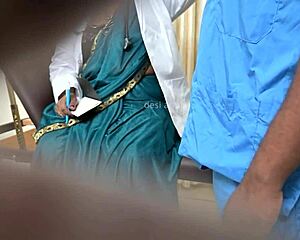 indian doctor feels deep joy fucking patient in clinic