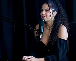 sweet karolzinha dances sensually on trail after sharing foreplay fetishes in sheer red