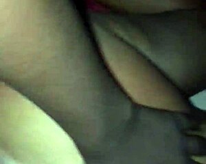 naija babe bends for huge cock doggystyle creampie in her big pussy