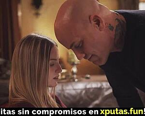 doesn't her petite stepdaughter's tiny tits tempt you spanish style?