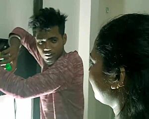 TV Mechanic Pounds Big-Titted Divorced Bengali Bhabhi Hard