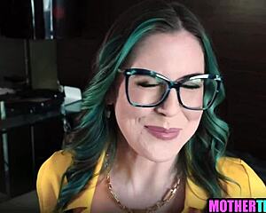 on stepmom's day i joined the hot foursome swap fucking milfs and young studs