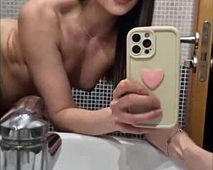 Quick Hardcore Doggystyle Pounding In Bathroom Leaves Her Begging For More