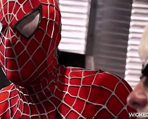 Lexi Swallow Deepthroats Monster Cock Cowgirl Rides Avengers XXX Parody