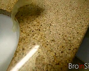 Stepbrother's Used Condom Blackmail Fuck