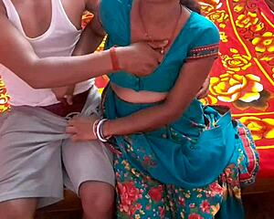 Indian babe endures hour-long hardcore fuck ending in mouth cumshot