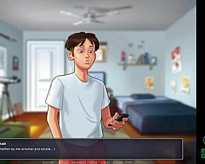 Summertime Saga Ep 89 - Losing Virginity to School Emo Eve