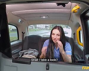 uniformed nurse to driver: suck then fuck me quick