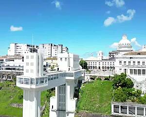 jeo rapozinha hitches a ride in salvador and takes big bareback cock outdoors