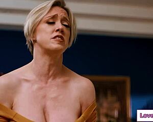 Does Big Tits Cougar Stepmom Tongue Teen Stepdaughter Wild?