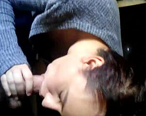 Young Slut Endures Brutal Face Fucking And Deepthroat Blowjob