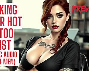 Fucking Your Tattooed Artist Gives Dirty JOI Moans