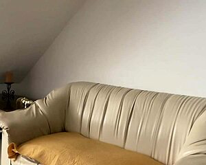 she fucks her latina friend hard on the sofa with big strapon