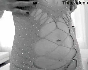 Naughty nicixdreams fists shaved pussy gaping before bbc double anal penetration orgy destroys her holes