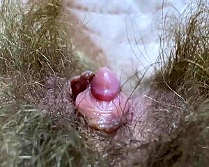 check out this huge clit throbbing as she rubs to dripping orgasm closeup