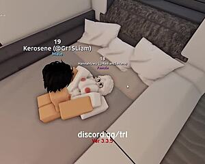 imagine letting a horny guy fuck and creampie fill you deep in roblox condo game