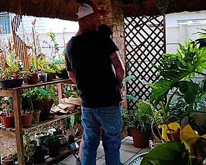 Stepbrother pounds me hard while Daddy watches then jumps in for his turn too