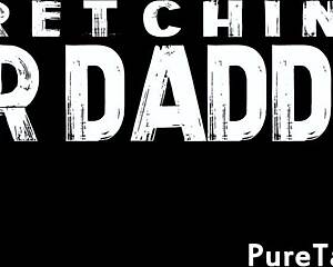 Stepdaddy's Anal Thrusts Overwhelm Teen's Deepest Desires