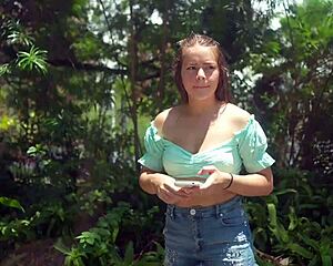 found this delicious young latina whore in city fucked her full creampie pussy and ass in car