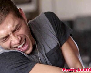 busty babe drops after blowjob sits on guy's cock riding cowgirl doggystyle spooning tits bouncing