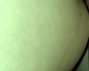 Wife's Pussy Stuffed by Cock and Glass Dildo