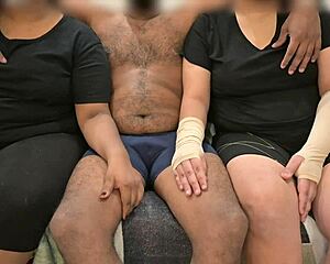 Wife And Friend Deliver Steamy Threesome Handjob