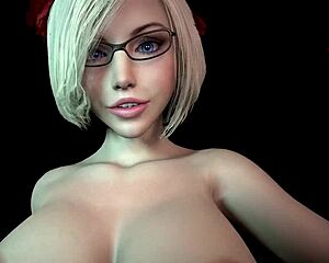 Jake grand pounds hot goth's pussy sideways hard!