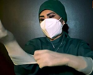 yo these latex gloves got me so hard for femdom fetish play right now.