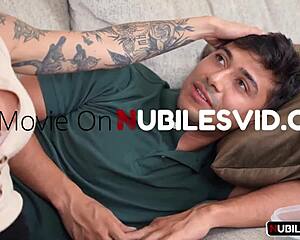 alluring stepmom kathryn mae tempts stepson with hot milf lessons s21-e1