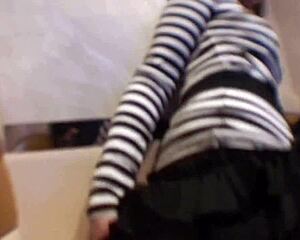 cutie asian brunette rides cowgirl then creampie dessert ends her