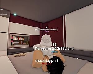 imagine letting a horny guy fuck and creampie fill you deep in roblox condo game