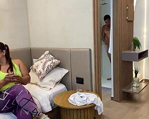 my neighbor john smith loves my big ass. he fucks me doggystyle in his apartment