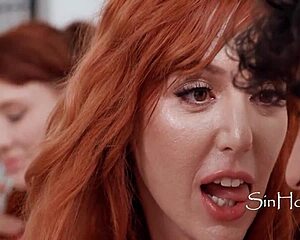 Prime cougar milfs fight over one huge cock to bang!