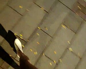 ting xuan sneaks outdoors pees freely drops panties masturbates in park