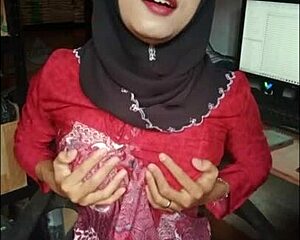 Black Hijab Trans Slut Fingers Cock Till Explosive Cum Blast