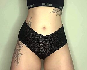 Cameltoe Tease Begs Your Touch?