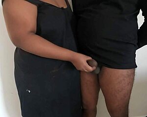 Secret Indian Massage Turns Into Caught Handjob Action!