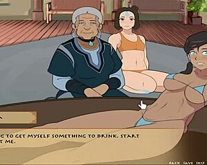 What if your anime date turned into a wild hentai training game adventure?