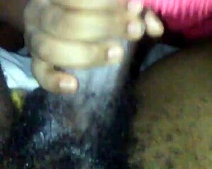 uh i love swallowing this black ebony cum after blowjob