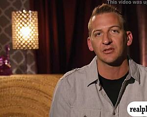 horny swingers swap wives for intense blowjob orgy action