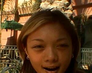 asian slut rubs clit and fingers wet pussy closeup