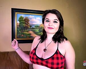 busty trinity delivers intense oral and chest massage to extract every drop