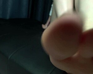 why fight it when my japanese feet in navy socks own your face and cock?