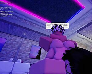 Watch me pound my slut while another princess stares jealous in roblox condo
