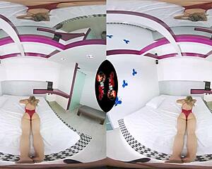 stunning big tit babe in ultra hd vr