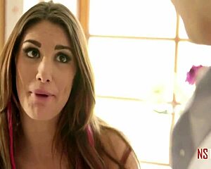 Step Mommy Rides Hard While I Fuck Step Daughter Too, Daddy - August Ames Style